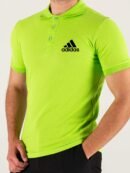 Baskılı Yeşil Polo Yaka Tişört